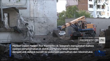 Operasi Pencarian Korban Berakhir, 24 Orang Tewas di Kyiv