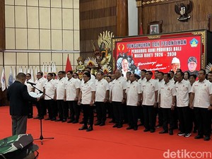 Giri Prasta Resmi Pimpin KONI Bali, Revitalisasi GOR Ngurah Rai Digeber