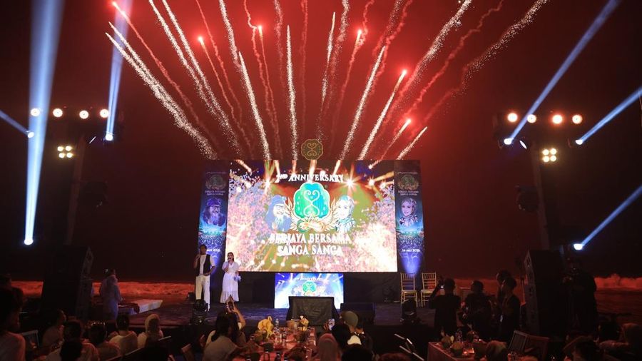 PT Kutus Kutus Herbal merayakan 2nd Anniversary Sanga Sanga dengan tema “Berjaya Bersama Sanga Sanga” di Bali (Dok Sanga Sanga)