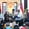 Presiden Prabowo Subianto meresmikan Museum Ibu Marsinah dan Rumah Singgah, Kabupaten Nganjuk, Jawa Timur, Sabtu (16/5/2026). (Tangkapan Layar Youtube/Sekretariat Presiden)