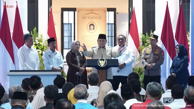 Prabowo Tanggapi Rupiah Melemah: Rakyat Desa Tak Pakai Dolar!