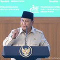 Presiden Prabowo Subianto Resmikan Operasionalisasi 1.061 Koperasi Desa/Kelurahan Merah Putih di Kabupaten Nganjuk, Jawa Timur, Sabtu, (16/5/26). (Tangkapan Layar Youtube/Sekretariat Presiden)