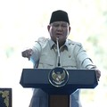 Presiden Prabowo Subianto saat dalam acara Panen Raya Jagung Serentak dan Groundbreaking 10 Gudang Ketahanan Pangan Polri, Sabtu (16/5/2026). (Tangkapan Layar Youtube/Sekretariat Presiden)