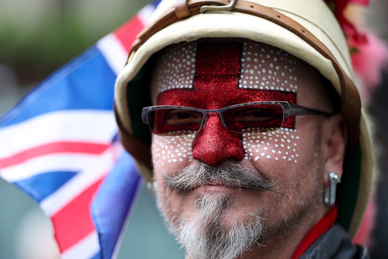 Para pengunjuk rasa berkumpul pada hari unjuk rasa