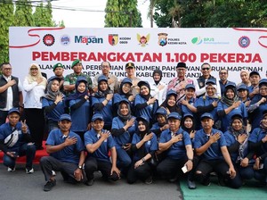 Walkot Vinanda-Kapolres Kediri Kota Ajak Buruh Kenang Perjuangan Marsinah