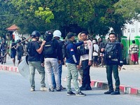 Perang antarsuku di Wamena, Papua, menyebabkan 472 warga mengungsi. (Dok. Istimewa via Deikcom)