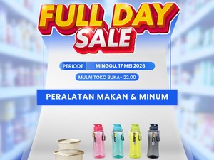 Alat Makan & Minum Banting Harga di Transmart Full Day Sale