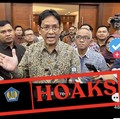 Video hoaks Menteri Keuangan Purbaya Yudhi Sadewa.