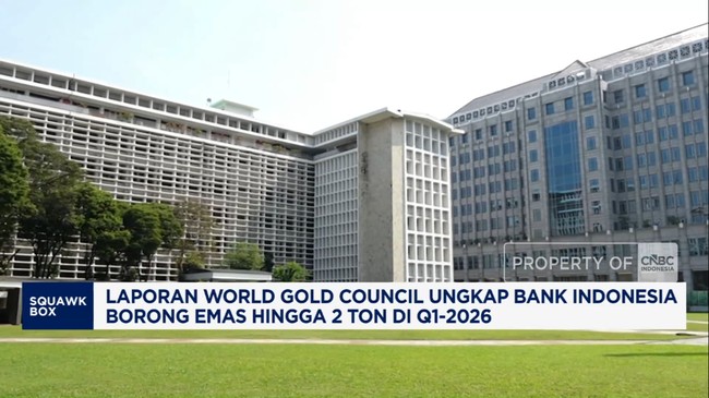 Video: Bank Indonesia Borong Emas hingga 2 Ton di Q1-2026
