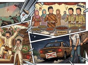 Kejutan Pesta Nikah! Borgol Polisi Jemput Pengantin Pencuri Motor