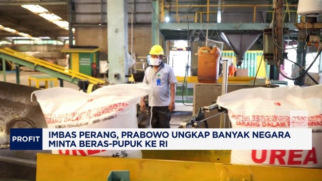 Video: Prabowo Ungkap Banyak Negara Minta Beras-Pupuk ke RI