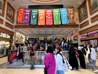 Iran Mall. (ATTA KENARE / AFP)