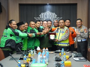 Pesan Haru Komunitas Ojol Lepas Irjen Agus sebagai Kakorlantas Polri