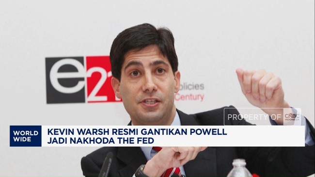 Video: Kevin Warsh Resmi Gantikan Powell Jadi Gubernur The Fed