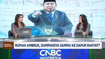 Komentar Prabowo Soal Rupiah-Penumpang Nangis di Bea Cukai Soetta