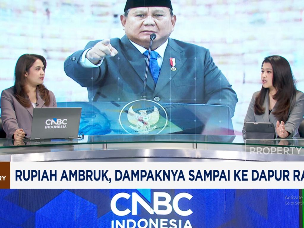 Komentar Prabowo Soal Rupiah-Penumpang Nangis di Bea Cukai Soetta