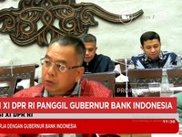 Komisi XI Panggil Bos Bank Indonesia Bahas Sebab Anjloknya Rupiah