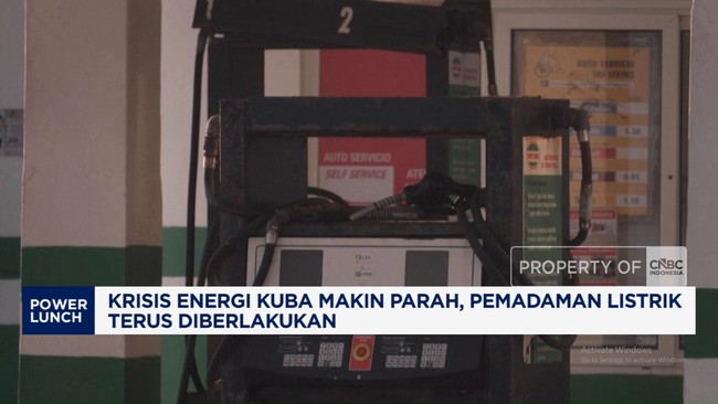 Video: Krisis Energi Kuba Makin Parah, Pemadaman Listrik Masih Berlaku