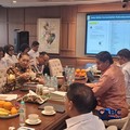 Menteri Perumahan dan Kawasan Permukiman (PKP), Maruarar Sirait dan Menteri Kebudayaan (Menbud) Fadli Zon saat ditemui di kantor Kementerian PKP, Senin (18/5/2026). (CNBC Indonesia/Chandra Dwi Pranata)