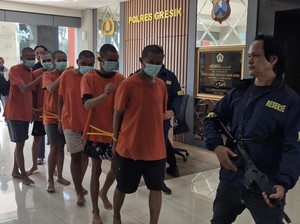 7 Suporter di Gresik Jadi Tersangka Pengeroyokan, 1 dari Malang