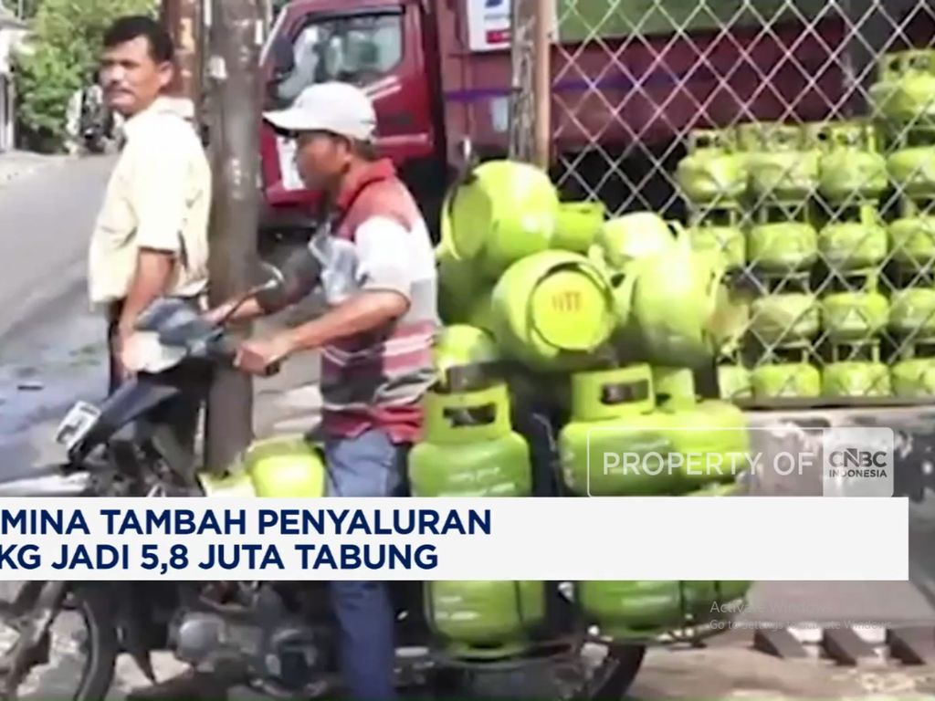 Pertamina Tambah Penyaluran LPG 3 Kg Jadi 5,8 Juta Tabung
