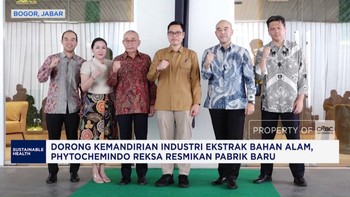 Phytochemindo Reksa Resmikan Pabrik Baru