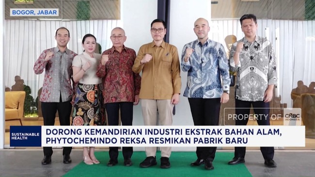 Video: Phytochemindo Reksa Resmikan Pabrik Baru