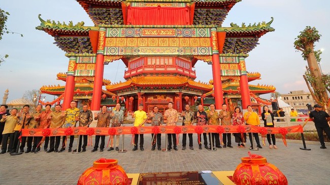 Peresmian Kelenteng Tian Fu Gong di PIK Dihadiri 12 Ribu Umat, Simbol Toleransi