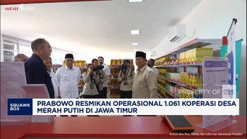 Prabowo Resmikan Operasional 1.061 KDMP di Jawa Timur