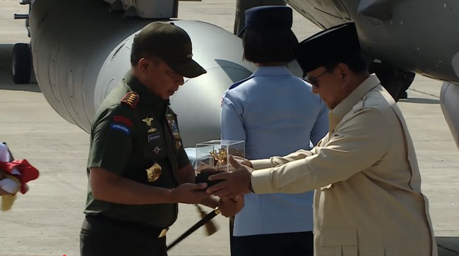 Pagi Ini Prabowo Hadiri Serah Terima Jet Tempur Rafale dan Falcon ke TNI