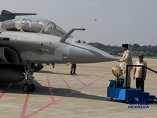 Foto: Presiden Prabowo Subianto di Base Ops Lanud Halim Perdanakusuma, Jakarta Timur, Senin (18/5/2026). (CNBC Indonesia/Muhammad Sabki)