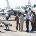 Presiden Prabowo Subianto saat hadir dalam acara Penyerahan Pesawat jet tempur Multi-Role Combat Aircraft (MRCA) Rafale, A400M MRTT, Falcon 8X serta Radar GCI, Smart Weapon Hammer dan Missile Meteor di Lanud Halim Perdana Kusuma, Jakarta, Senin (18/5