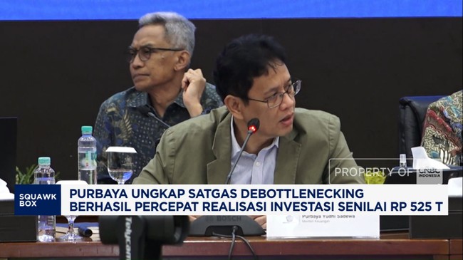 Video: Purbaya: Satgas Debottlenecking Percepat Investasi Rp 525 T