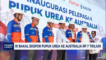 RI Bakal Ekspor Pupuk Urea ke Australia Rp7 Triliun