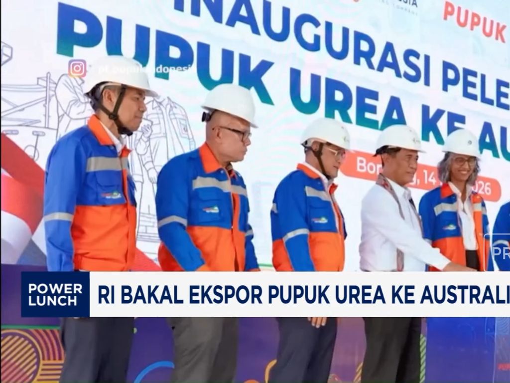 RI Bakal Ekspor Pupuk Urea ke Australia Rp7 Triliun