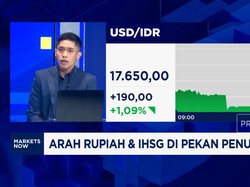 Rupiah Terus Anjlok & Tembus Rp 17.650/USD, Prabowo Harus Apa?