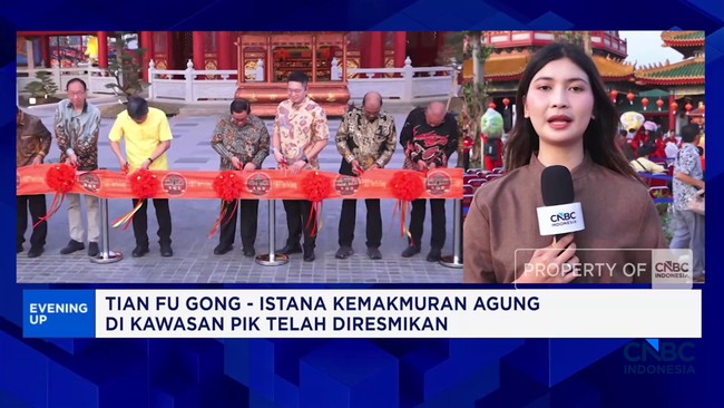 Tian Fu Gong Istana Kemakmuran Agung di Kawasan PIK Telah Diresmikan