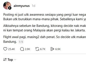 RM Pagi Sore Minta Maaf Usai Sebut Turis Malaysia Tak Bayar Rp 900 Ribu