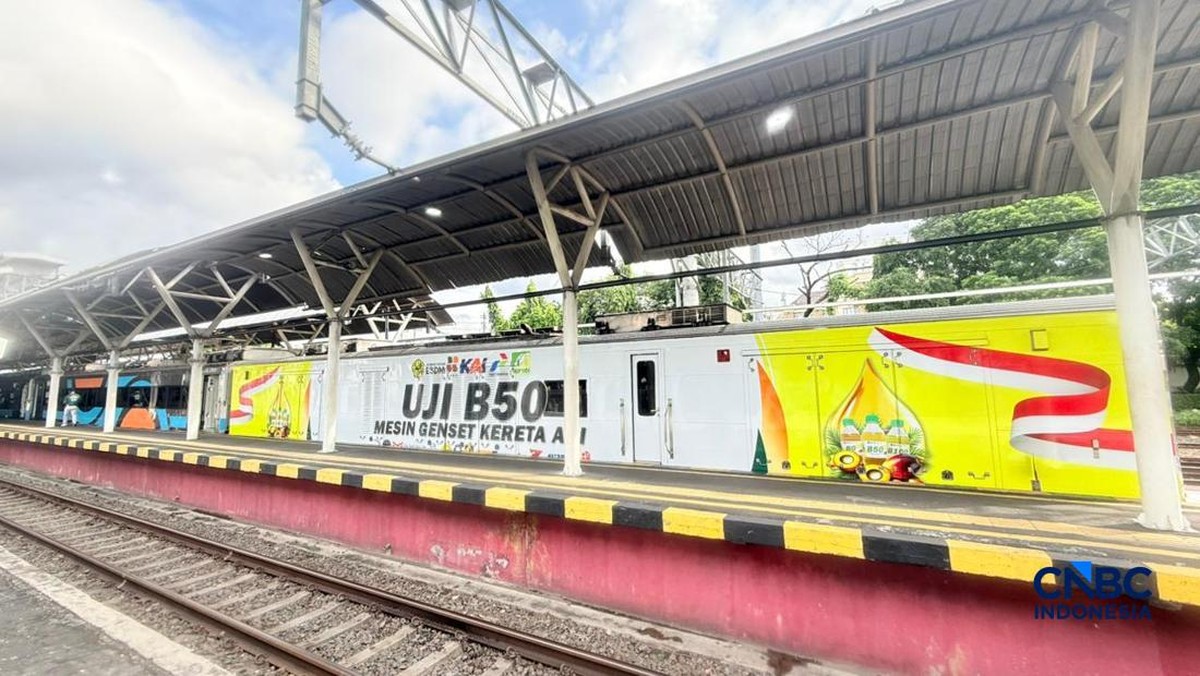 BBM Baru B50 Diuji Coba di Lokomotif dan Kereta Pembangkit, Ini Hasilnya