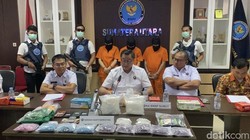 BNN Tangkap Pasutri Jadi Bandar Narkoba di Medan, 2 Kg Sabu-6 Ribu Ekstasi Disita