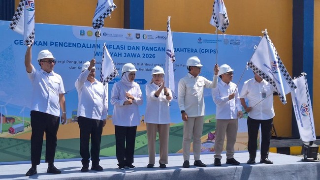 Dibuka di Jatim, Ini Target Gerakan Pengendalian Inflasi Nasional