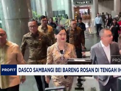 Dasco Sambangi BEI Bareng Rosan di Tengah IHSG Tertekan