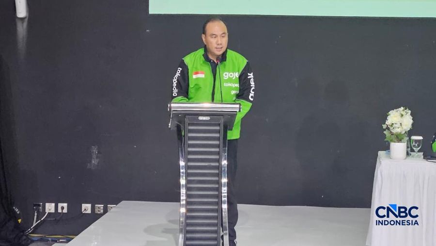 Direktur Utama GoTo, Hans Patuwo. (CNBC Indonesia/Intan Rakhmayanti)