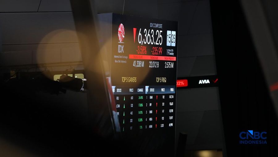 Indeks Harga Saham Gabungan (IHSG) kembali anjlok signifikan pada perdagangan hari ini, Selasa (19/5/2026).