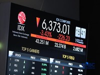 Indeks Harga Saham Gabungan (IHSG) kembali anjlok signifikan pada perdagangan hari ini, Selasa (19/5/2026). (CNBC Indonesia/Tri Susilo)