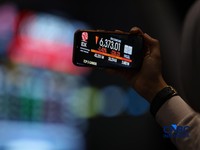 Indeks Harga Saham Gabungan (IHSG) kembali anjlok signifikan pada perdagangan hari ini, Selasa (19/5/2026). (CNBC Indonesia/Tri Susilo)