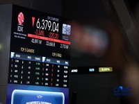 Indeks Harga Saham Gabungan (IHSG) kembali anjlok signifikan pada perdagangan hari ini, Selasa (19/5/2026). (CNBC Indonesia/Tri Susilo)