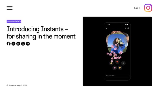 Cara Pakai Instagram Instants dan Fungsinya, Baru Rilis di Indonesia