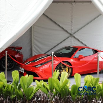 Kendaraan yang dilelang dalam pameran BPA Fair di Kantor BPA, Jalan Kebagusan Raya, Jakarta, Selasa (19/5/2026). (CNBC Indonesia/Tri Susilo)
