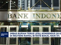 Konsensus 20 Ekonom di Reuters Ramal BI Rate Bakal Naik 5%